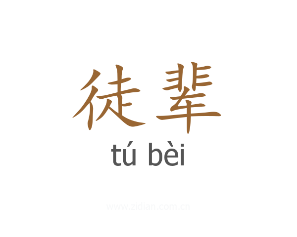 徒辈