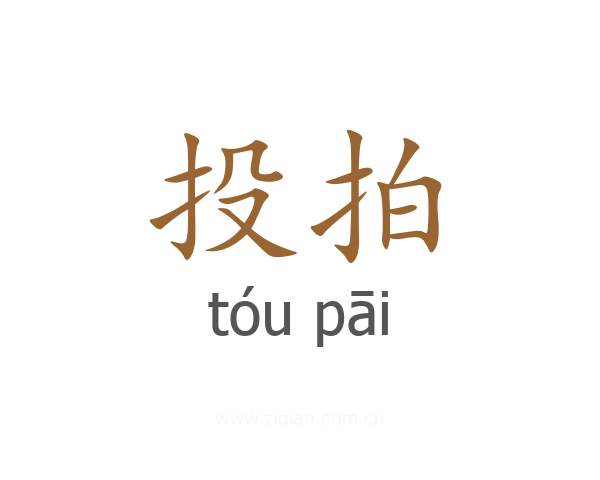 投拍