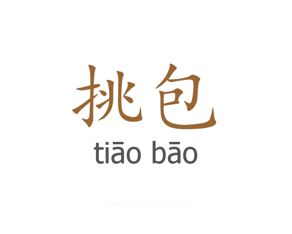 挑包