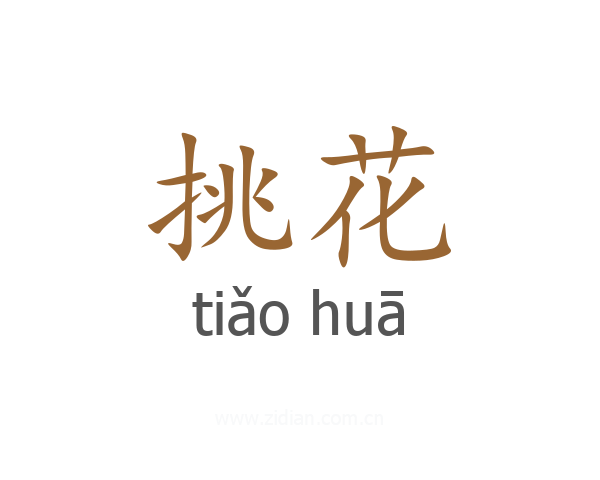 挑花