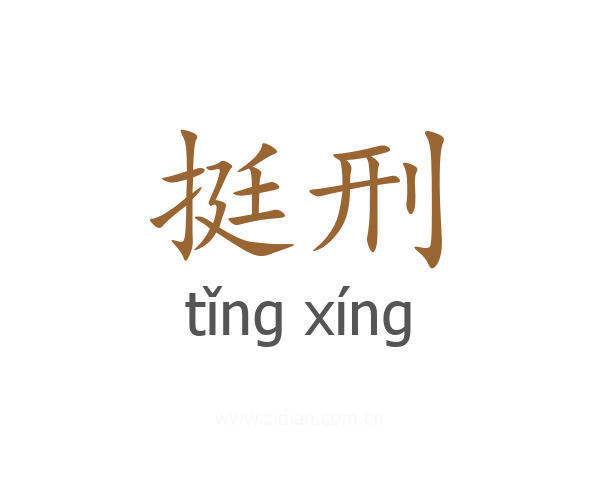 挺刑