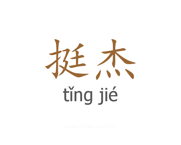 挺杰
