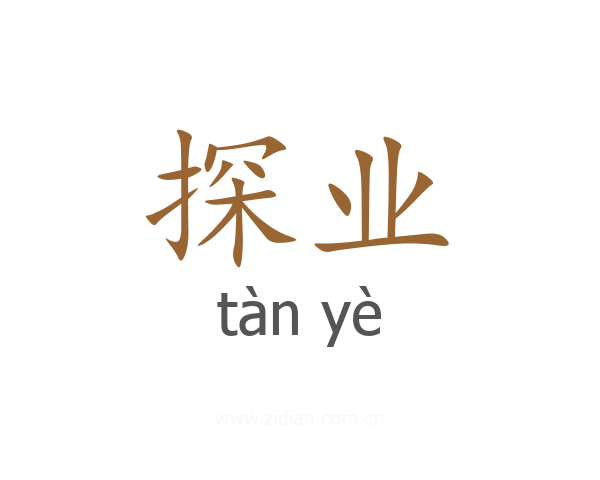 探业