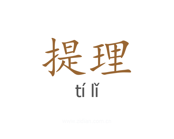 提理