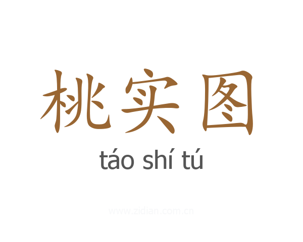 桃实图
