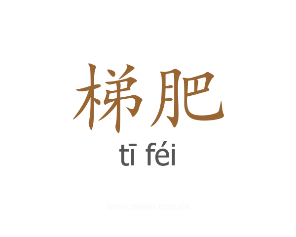 梯肥