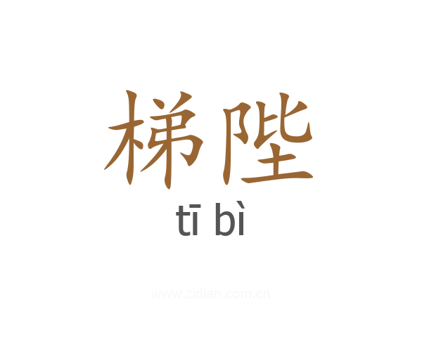 梯陛