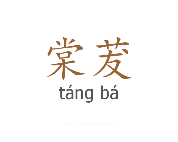 棠茇
