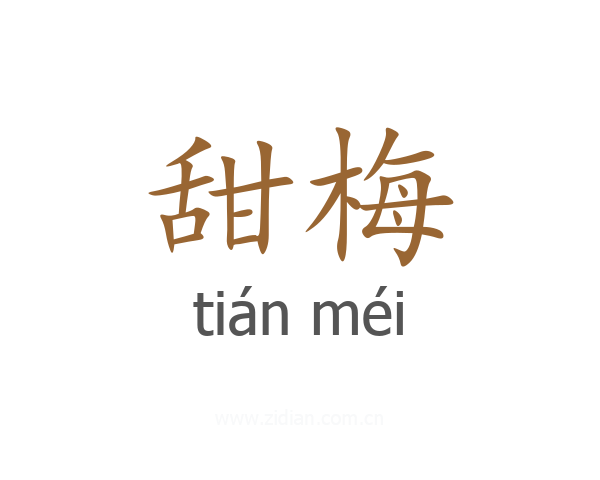 甜梅