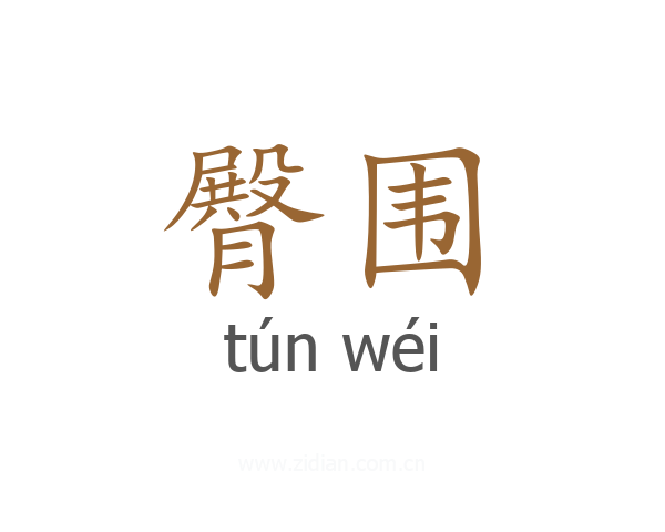 臀围