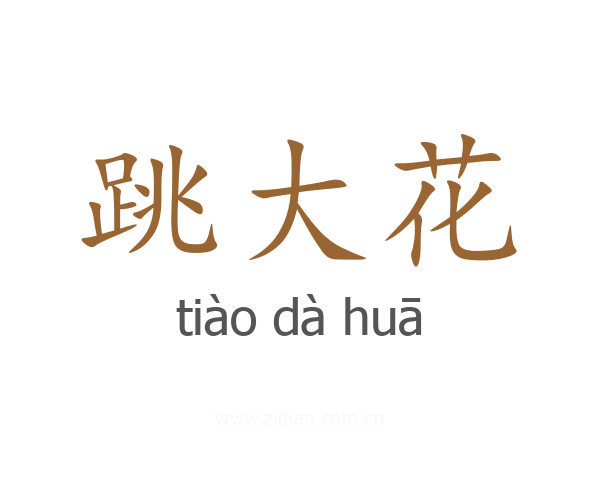 跳大花