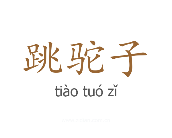 跳驼子