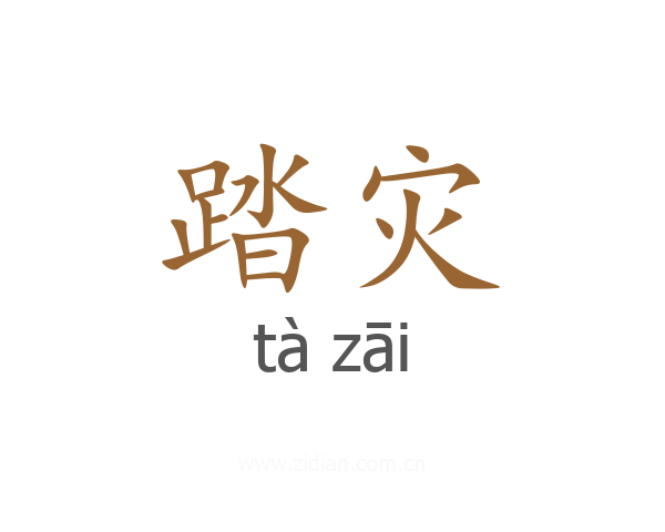 踏灾