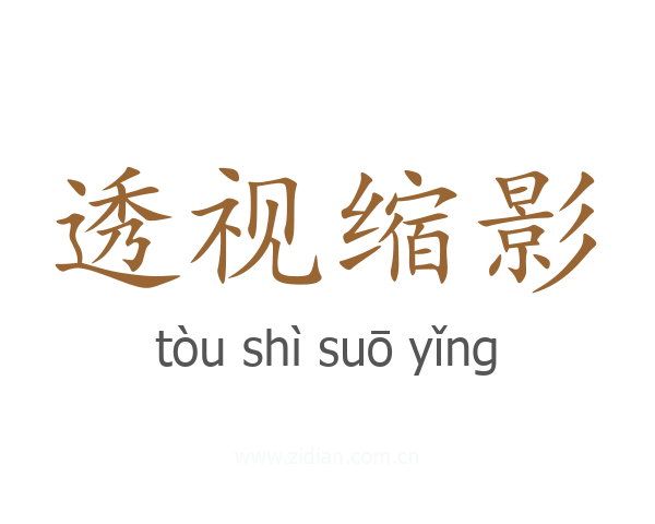 透视缩影