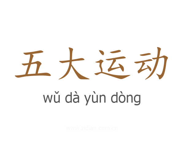 五大运动