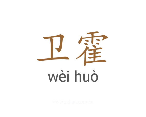 卫霍