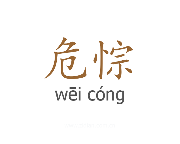 危悰