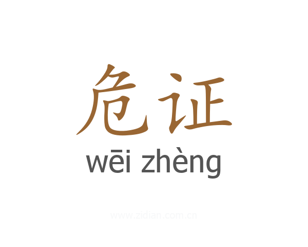 危证