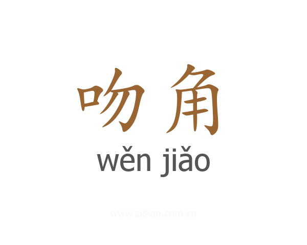 吻角