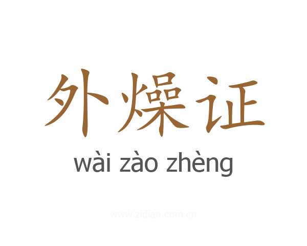 外燥证