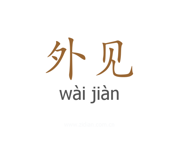 外见