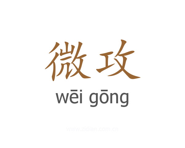 微攻