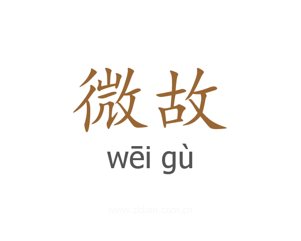 微故