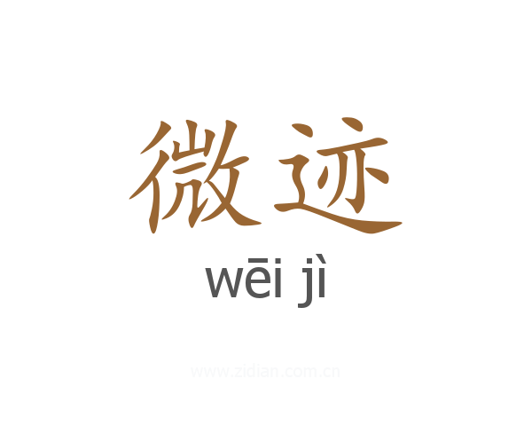 微迹