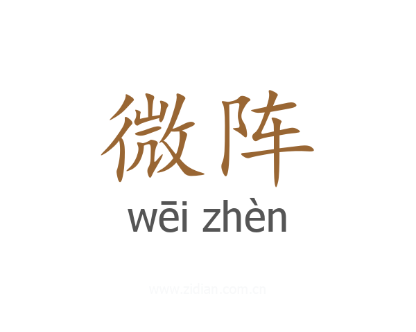 微阵