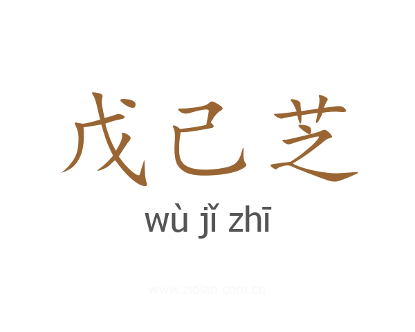 戊己芝