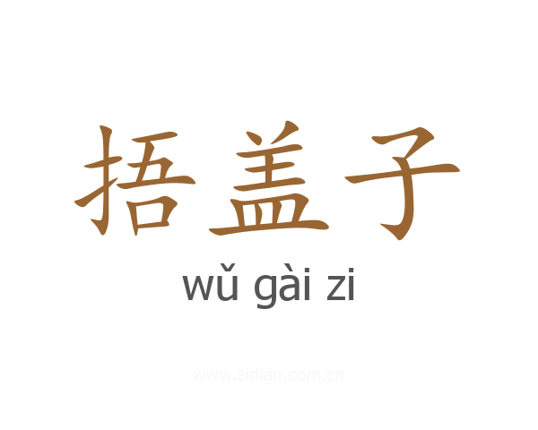 捂盖子
