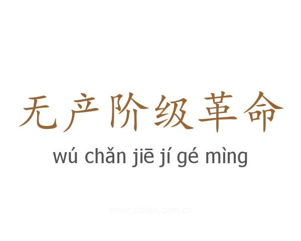 无产阶级革命
