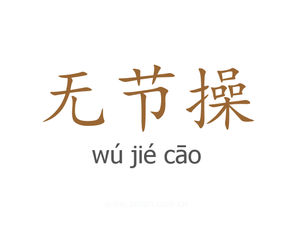 无节操