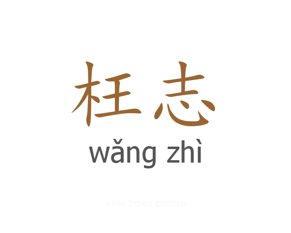 枉志