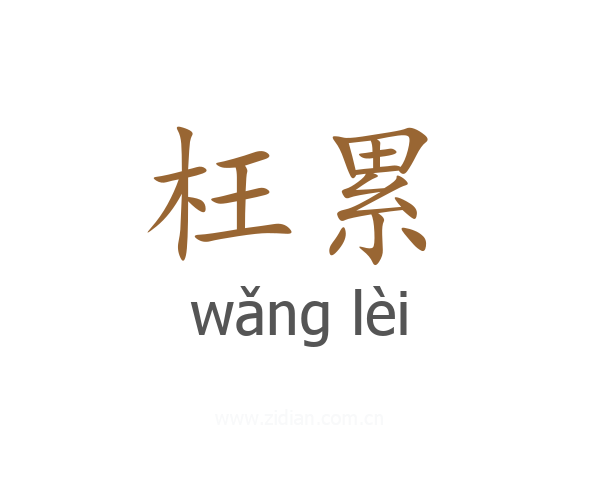 枉累