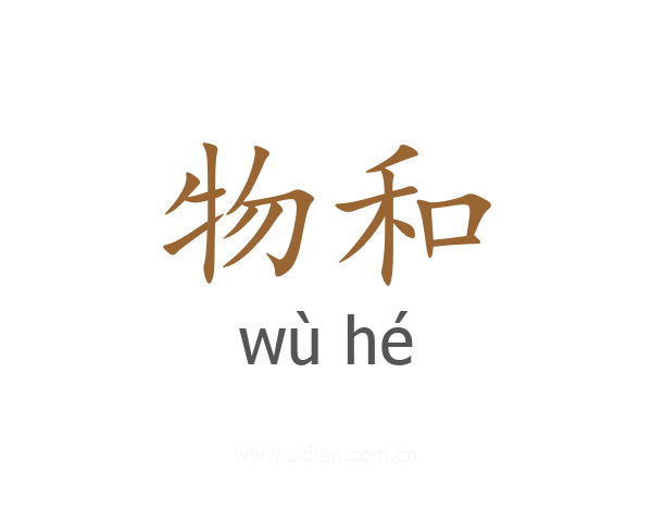 物和