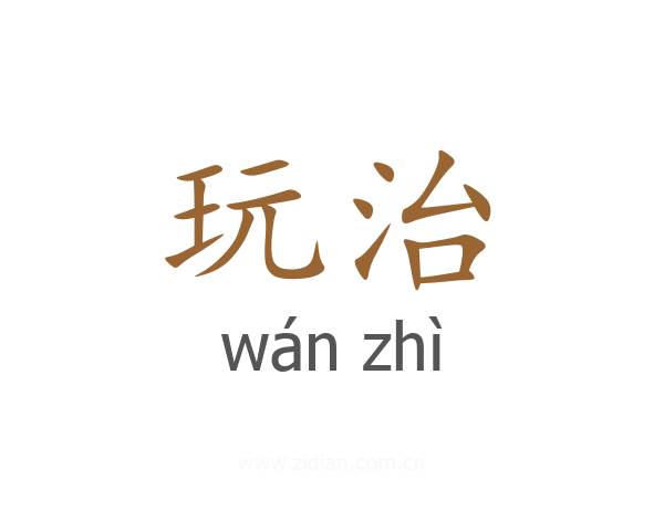 玩治