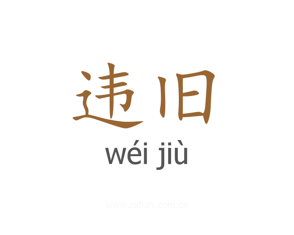 违旧