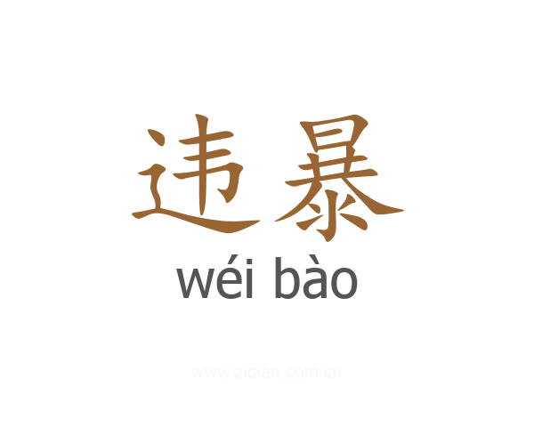 违暴