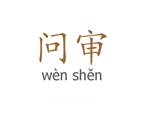 问审