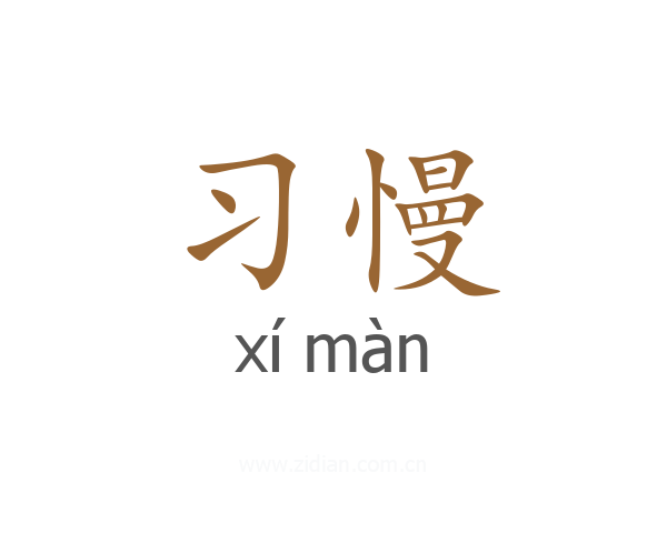 习慢