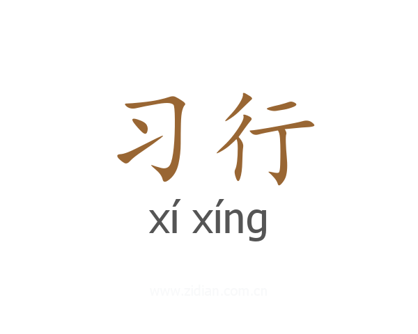 习行