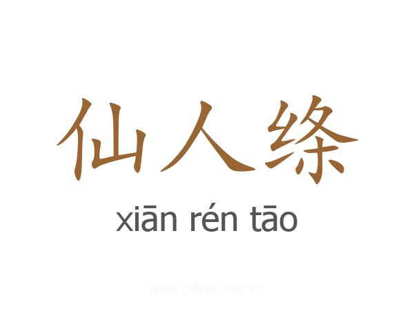 仙人绦
