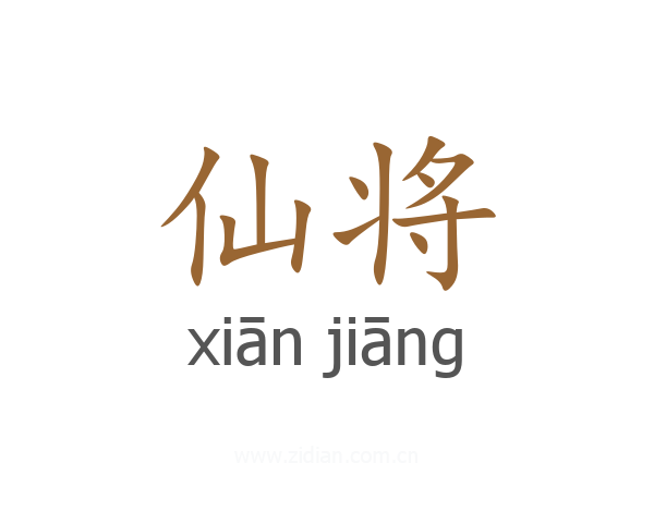 仙将