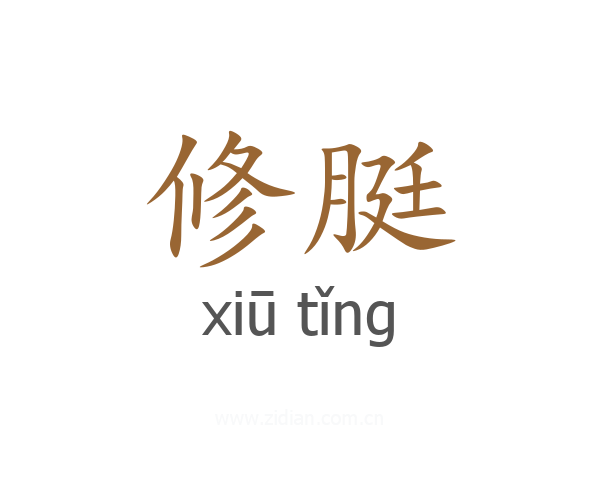 修脡
