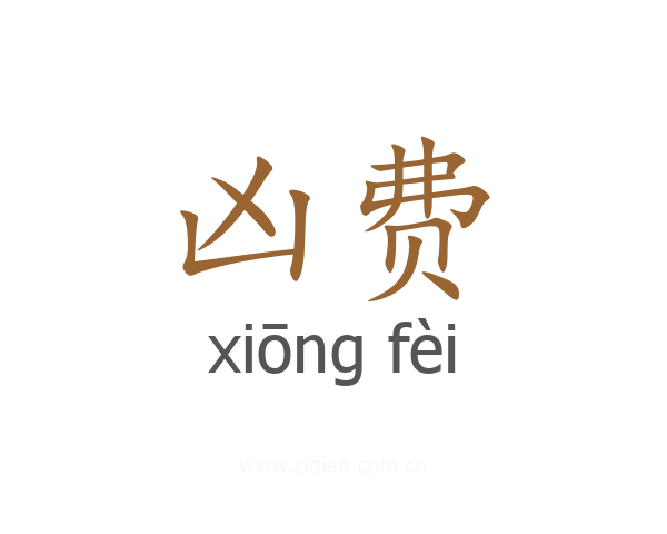 凶费