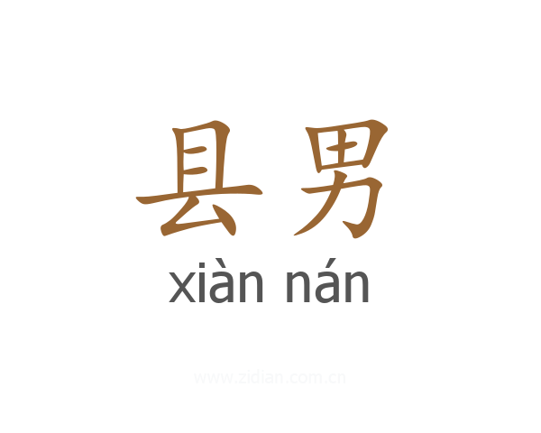 县男