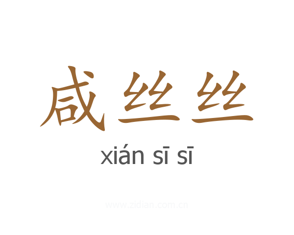 咸丝丝