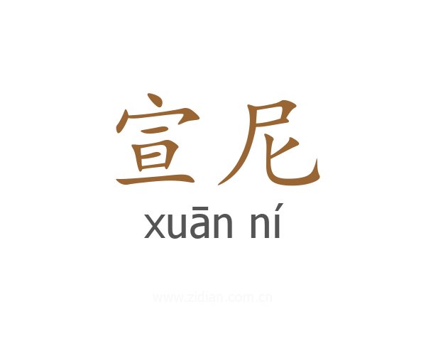 宣尼