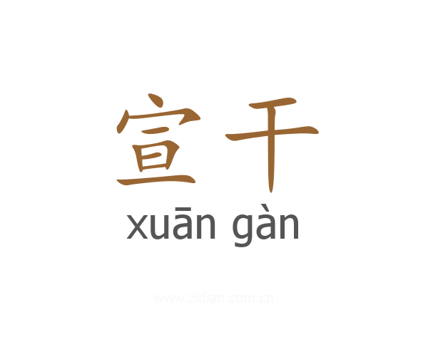 宣干